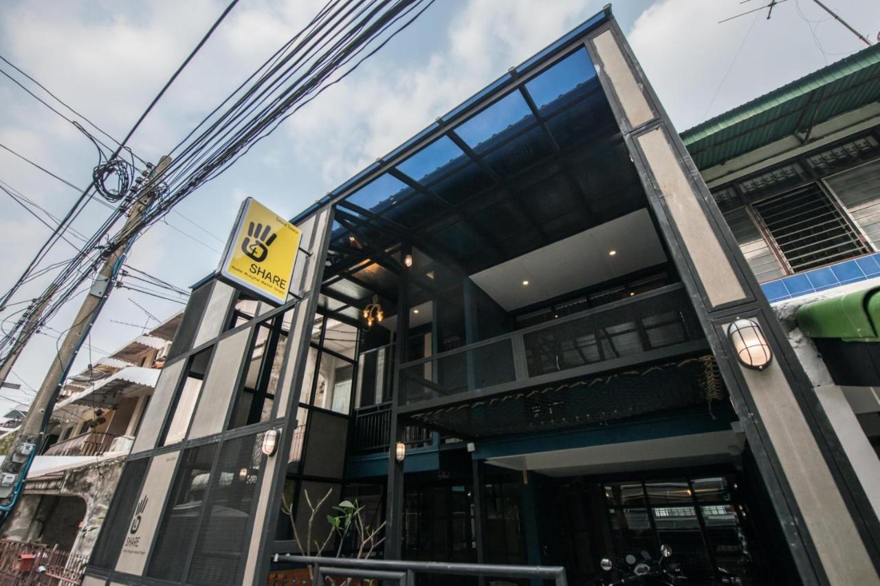 4Share Hostel (Adults Only) Bangkok Exteriör bild