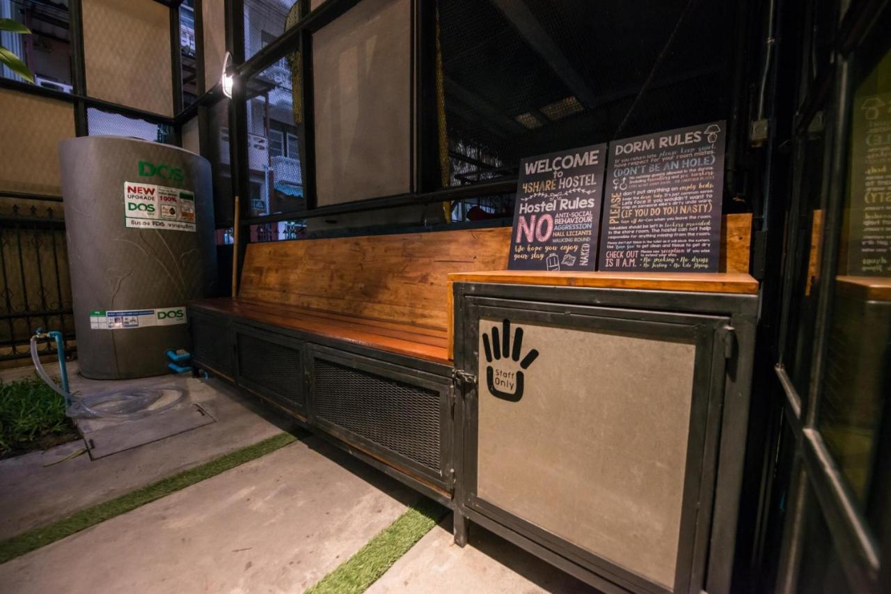 4Share Hostel (Adults Only) Bangkok Exteriör bild