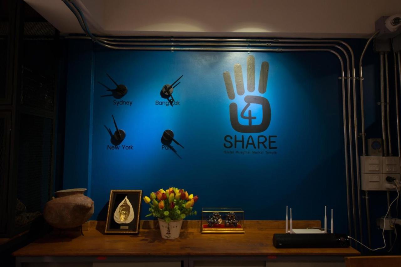 4Share Hostel (Adults Only) Bangkok Exteriör bild