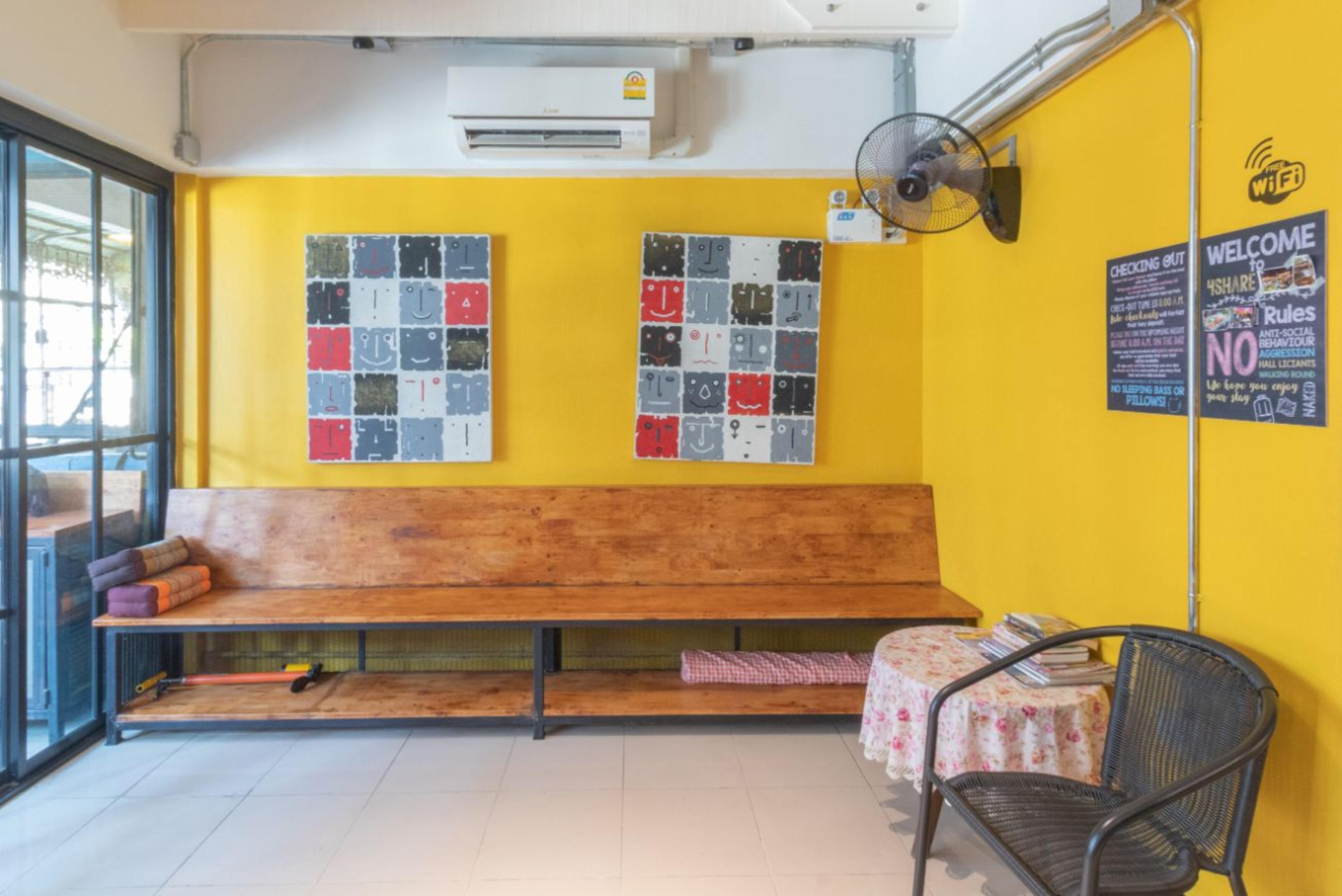 4Share Hostel (Adults Only) Bangkok Exteriör bild